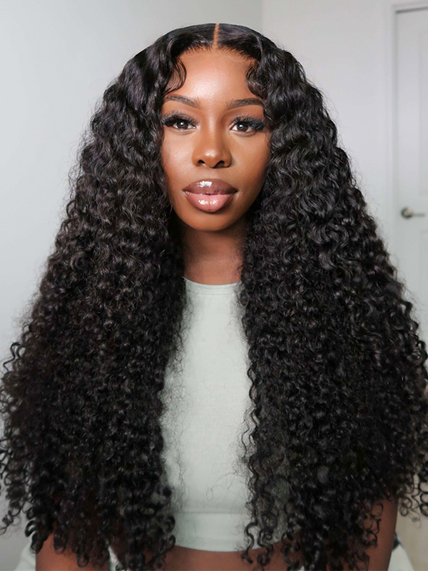 Long Curly Wigs Lace Front Wigs Human Hair HD Lace Front Wigs