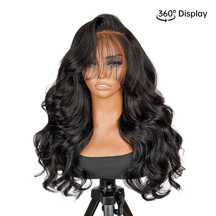 bouncy layered curls wig