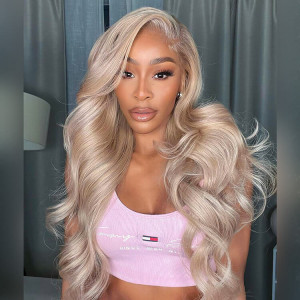 Champagne Blonde Hair Color