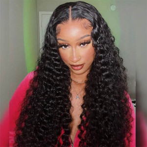 deep wave 6x6 closure wigs