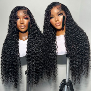 deep wave closure wigs