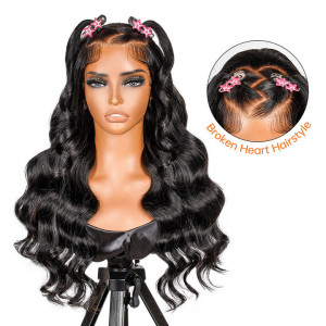 Loose Body Broken Heart Hairstyle