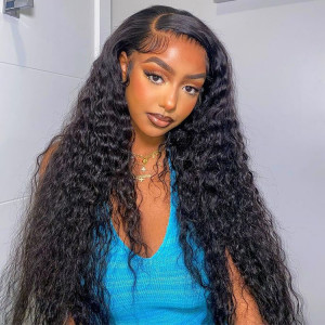 water wave closure wigs