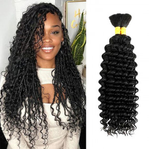 wet and wavy braiding hair bulk