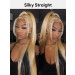 360 lace wig blonde​ straight hair