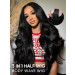3 in 1 half wig