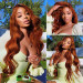 Auburn Orange Hair Color