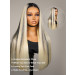 blonde wig human