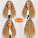 honey blonde braided wig