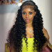 half up half down ponytail