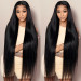 long srtaight human hair wig