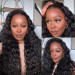 loose deep  wig pre plucked
