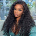 natural wave human hair wig