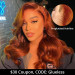 Colored Human Hair With 13x4 Lace
