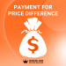 Payment for price difference