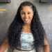 pre styled human hair wig