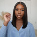glueless bob wig