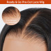 pre cut lace glueless wig