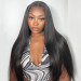 straight closure wigs