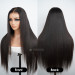 straight glueless wigs