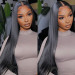 straight lace frontal wig