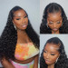 three braids human hair wig
