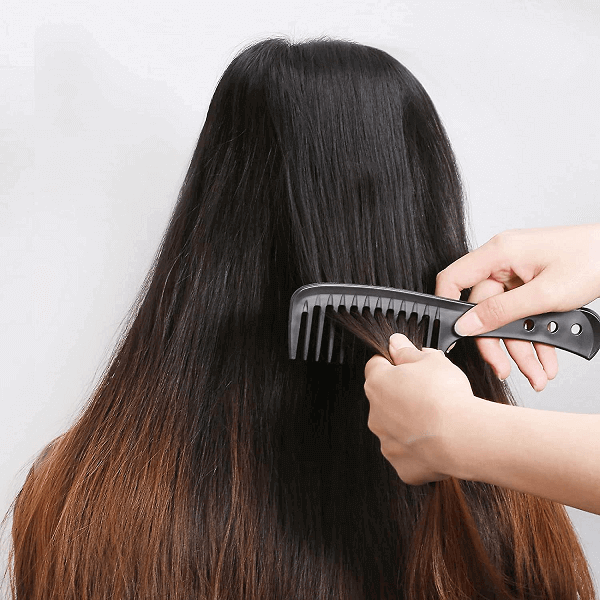 Make sure your hair wig is entirely dry