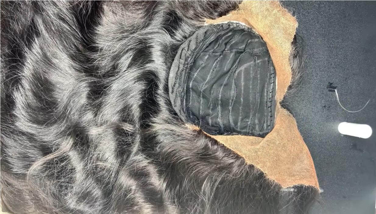 ripped lace wig example