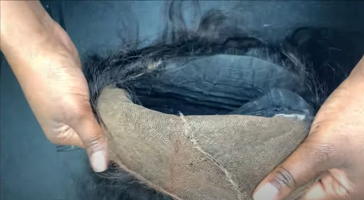 The fixed ripped lace