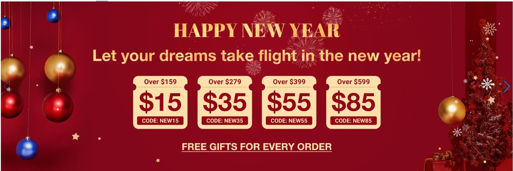 happy new year sale
