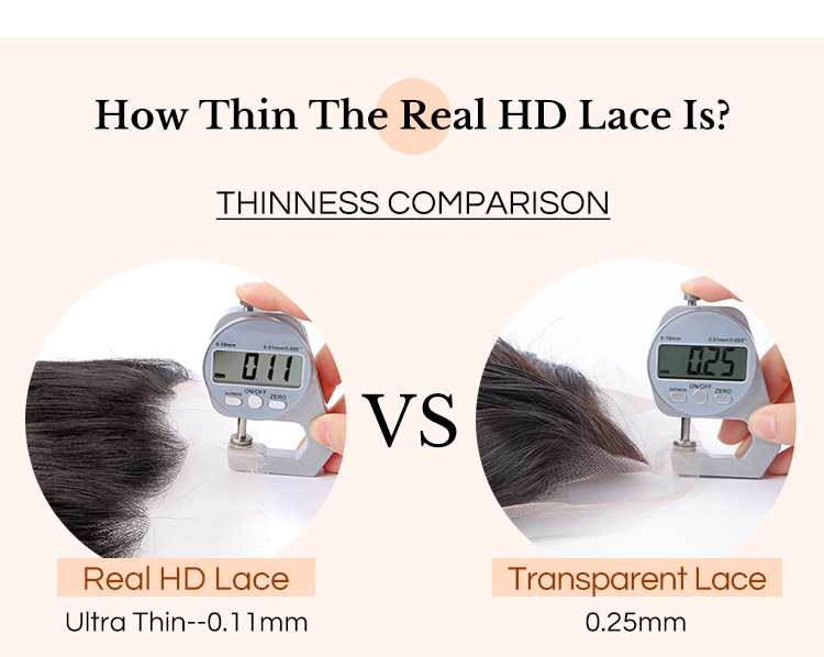 HD lace thinness