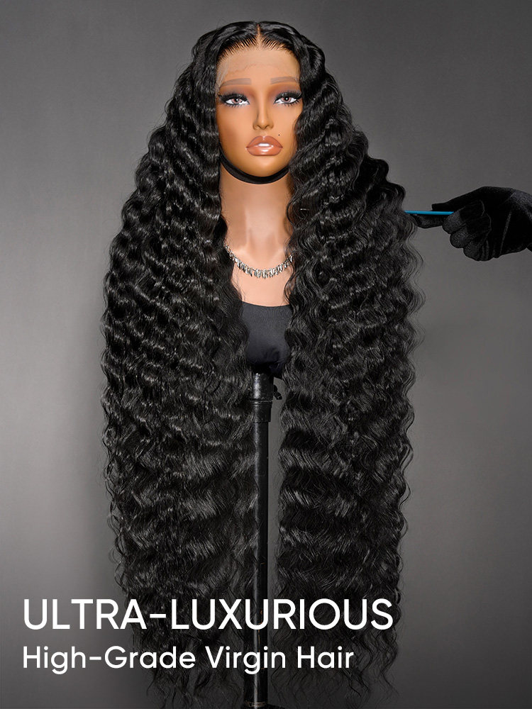 unprocessed human hair loose deep wave