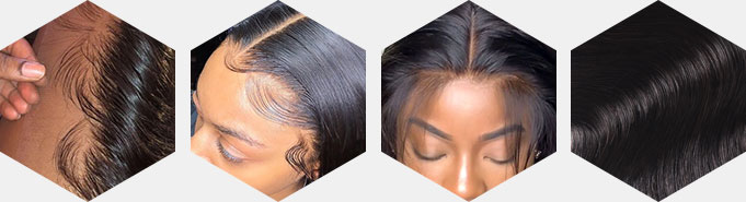 Body Wave HD Lace Wigs 180% Density Pre-plucked