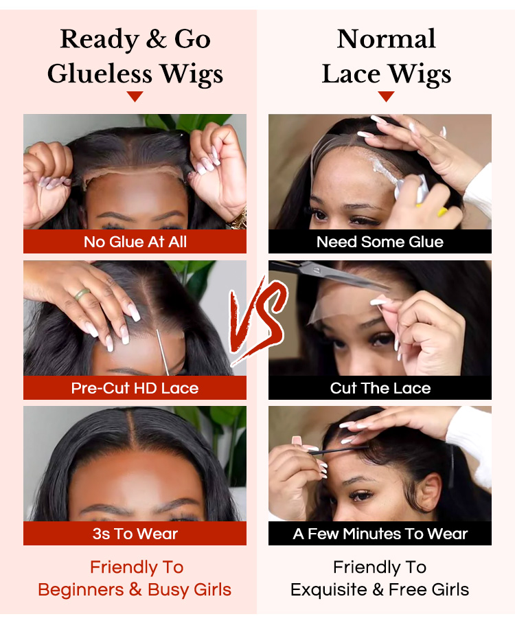 glueless lace wigs