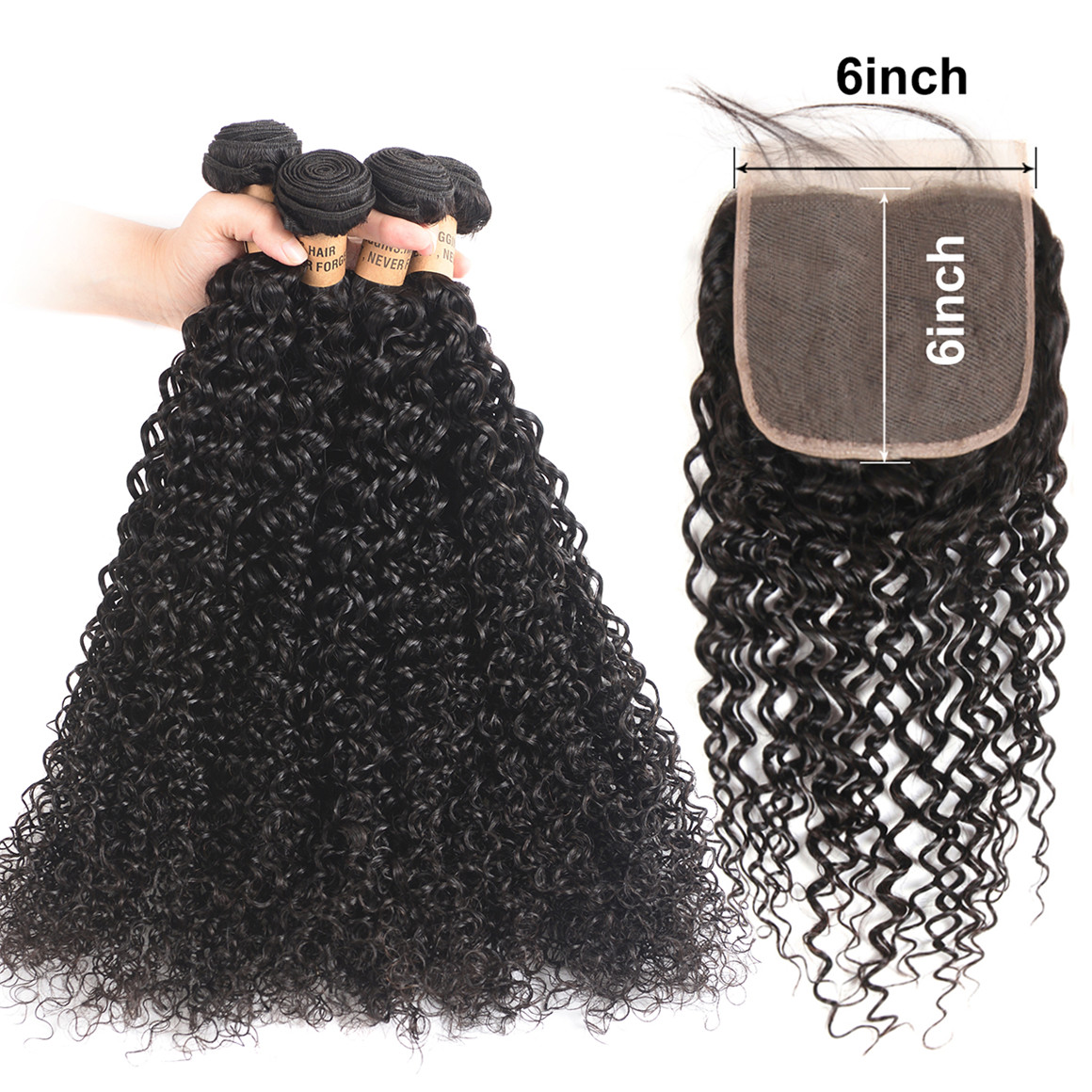 Human Hair Curly Hair