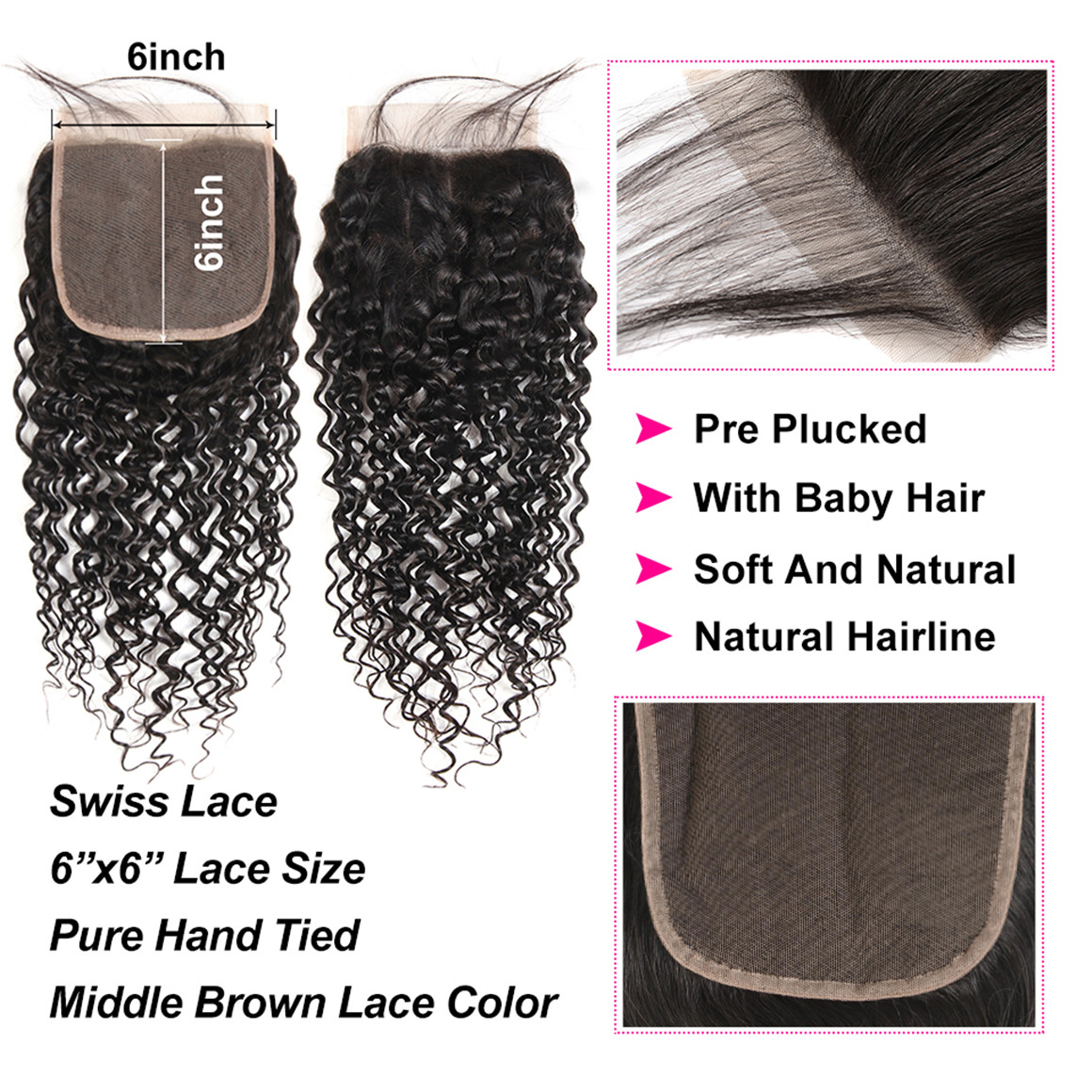 Human Hair Curly Hair